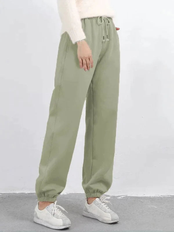 Veyama™ - mysiga joggingbyxor i bomull och fleece för damer