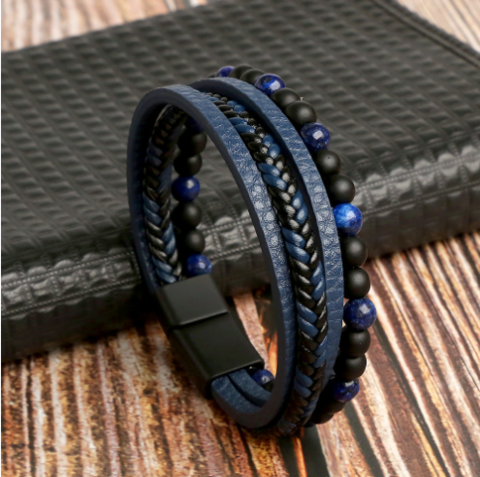 Stell - Läderarmband 1+2 GRATIS