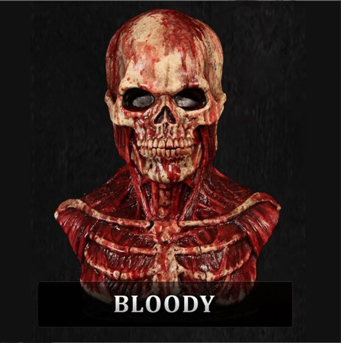 Skrämmande Dödskallemask™️ | Förbered dig för en tidig Halloween