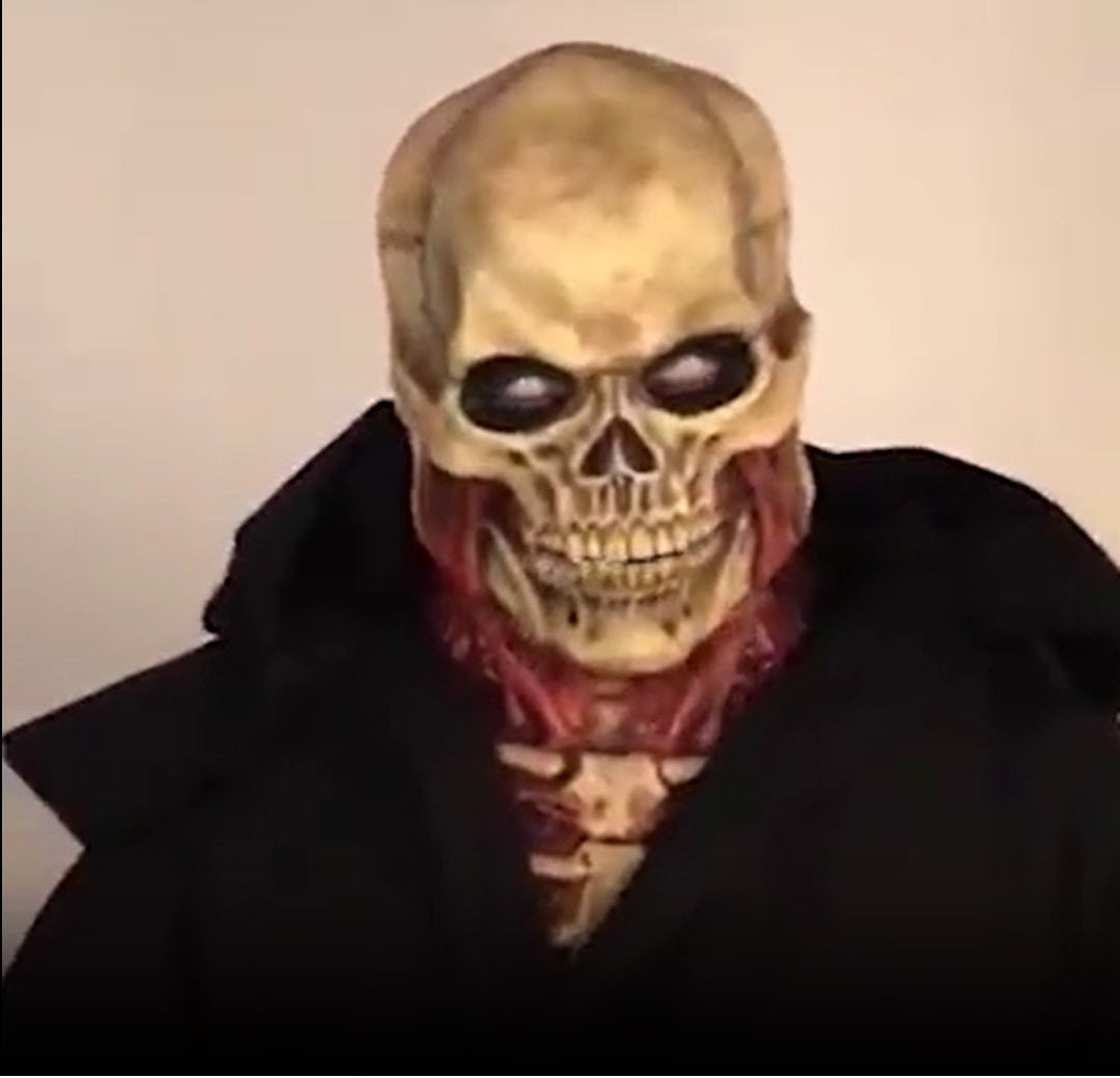 Skrämmande Dödskallemask™️ | Förbered dig för en tidig Halloween